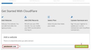 آموزش اتصال سایت به کلودفلر (cloudflare) رایگان
